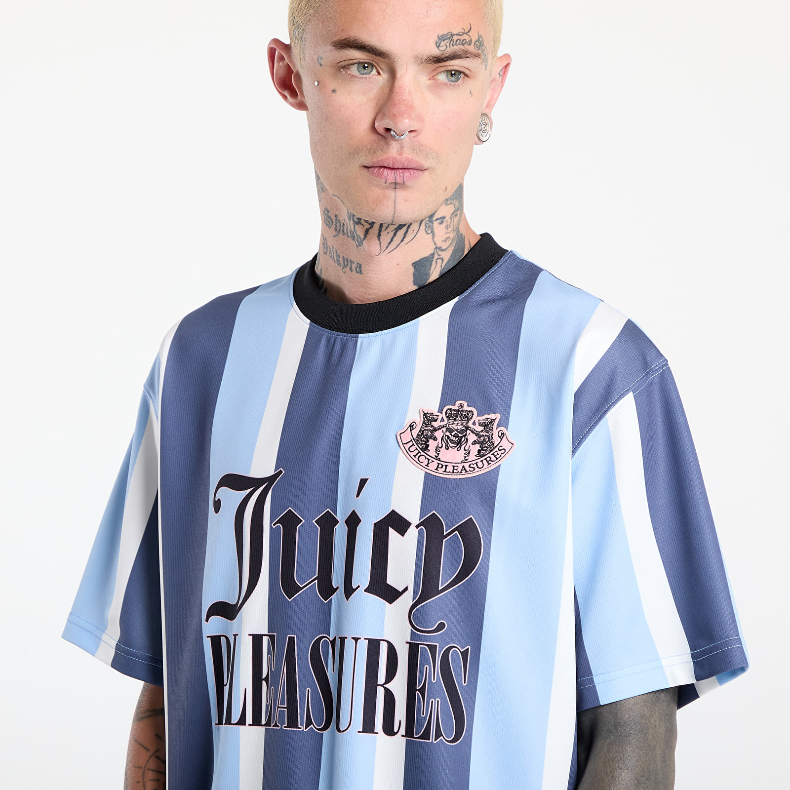 Camisetas PLEASURES Jpfc Sport Shirt Blue