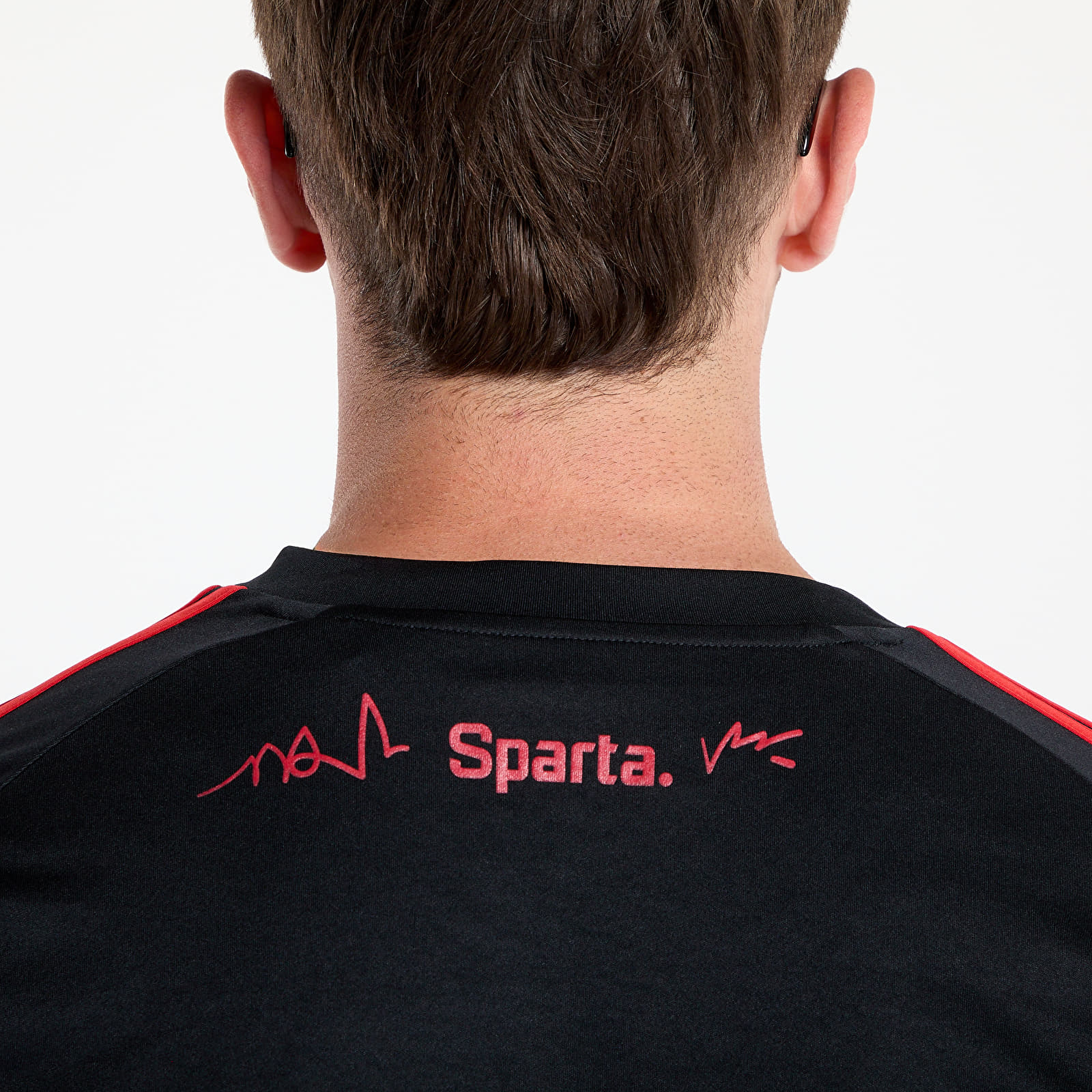 Camisetas adidas x Footshop x Sparta Custom Jersey Black/ Red