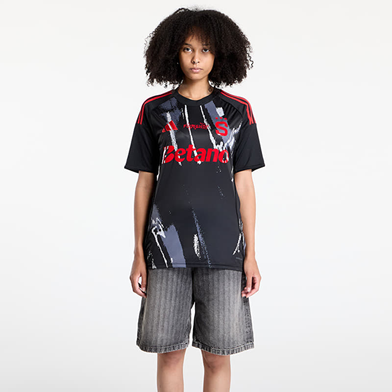 Dres adidas x Footshop x Sparta Custom Jersey Black/ Red