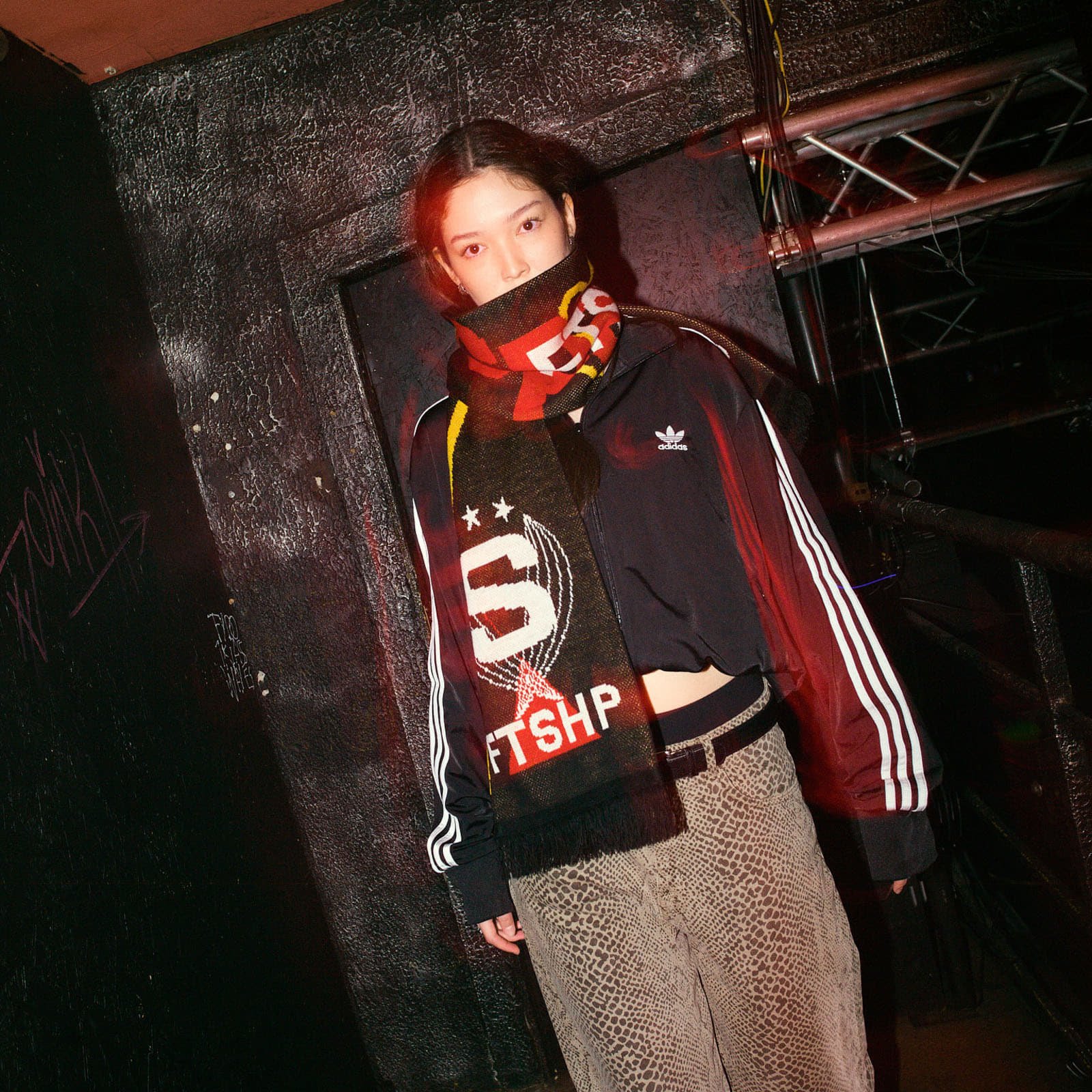Bufanda Footshop x Sparta Scarf Black