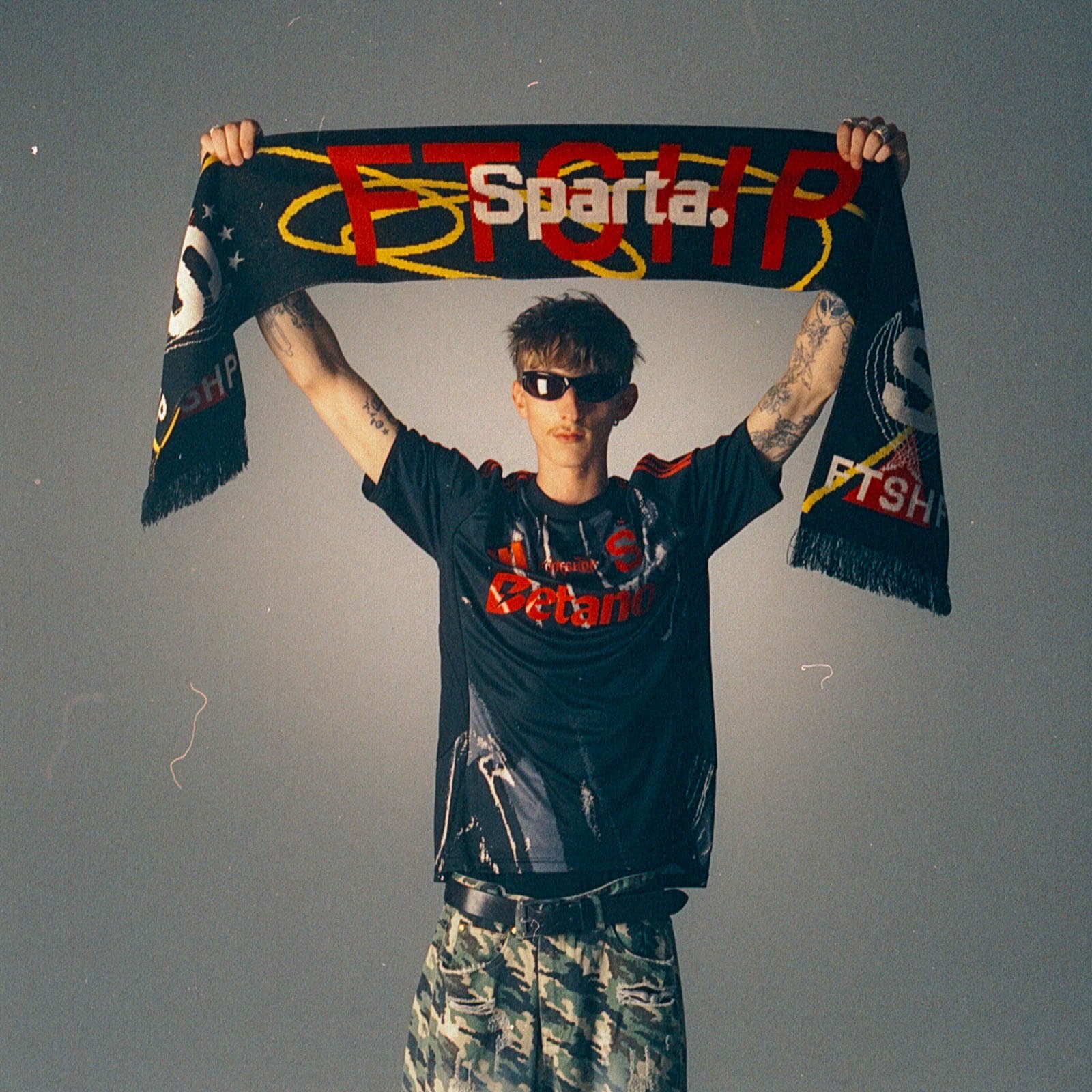 Bufanda Footshop x Sparta Scarf Black