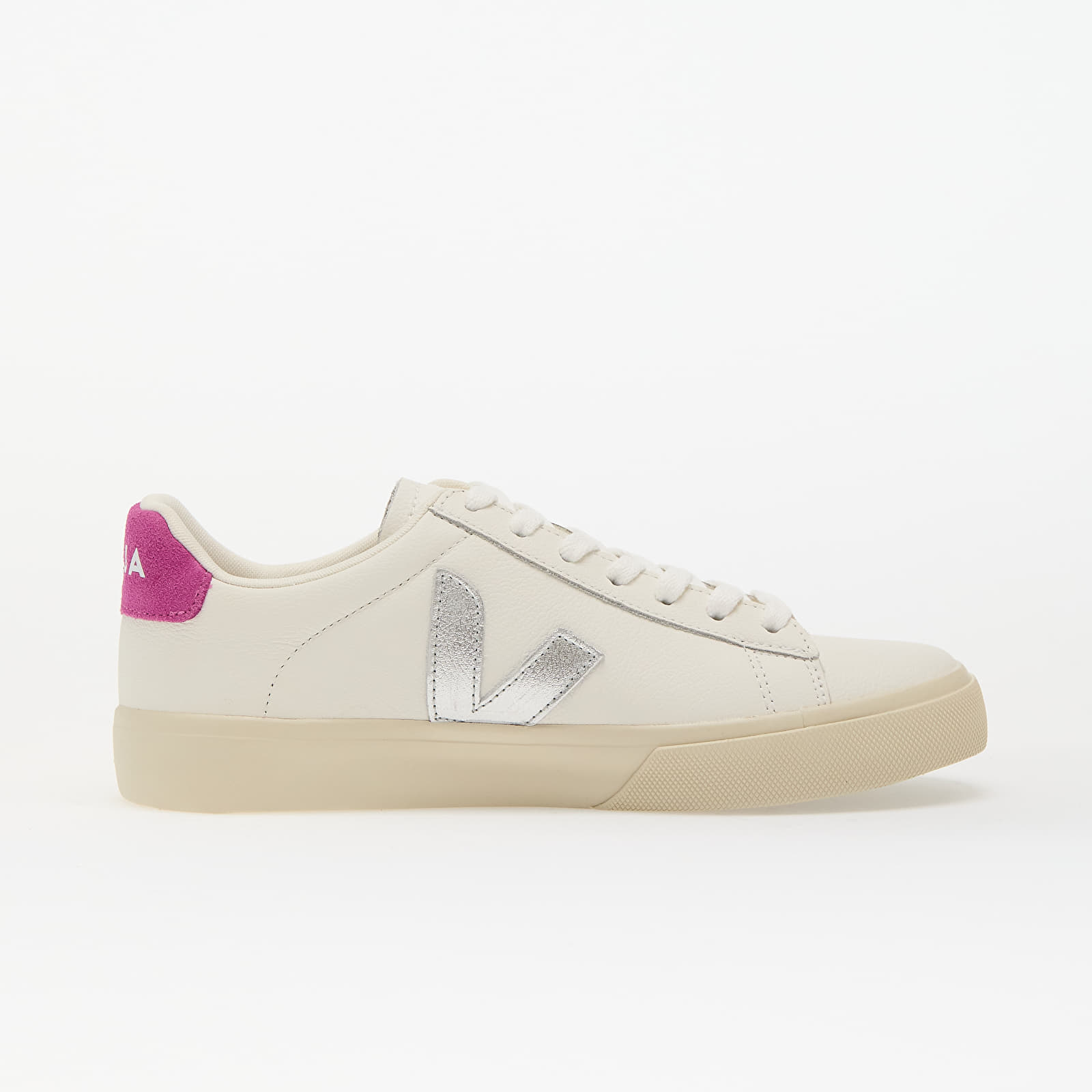 Women's shoes Veja W Campo Leather Whi_Silver_Ultraviolet