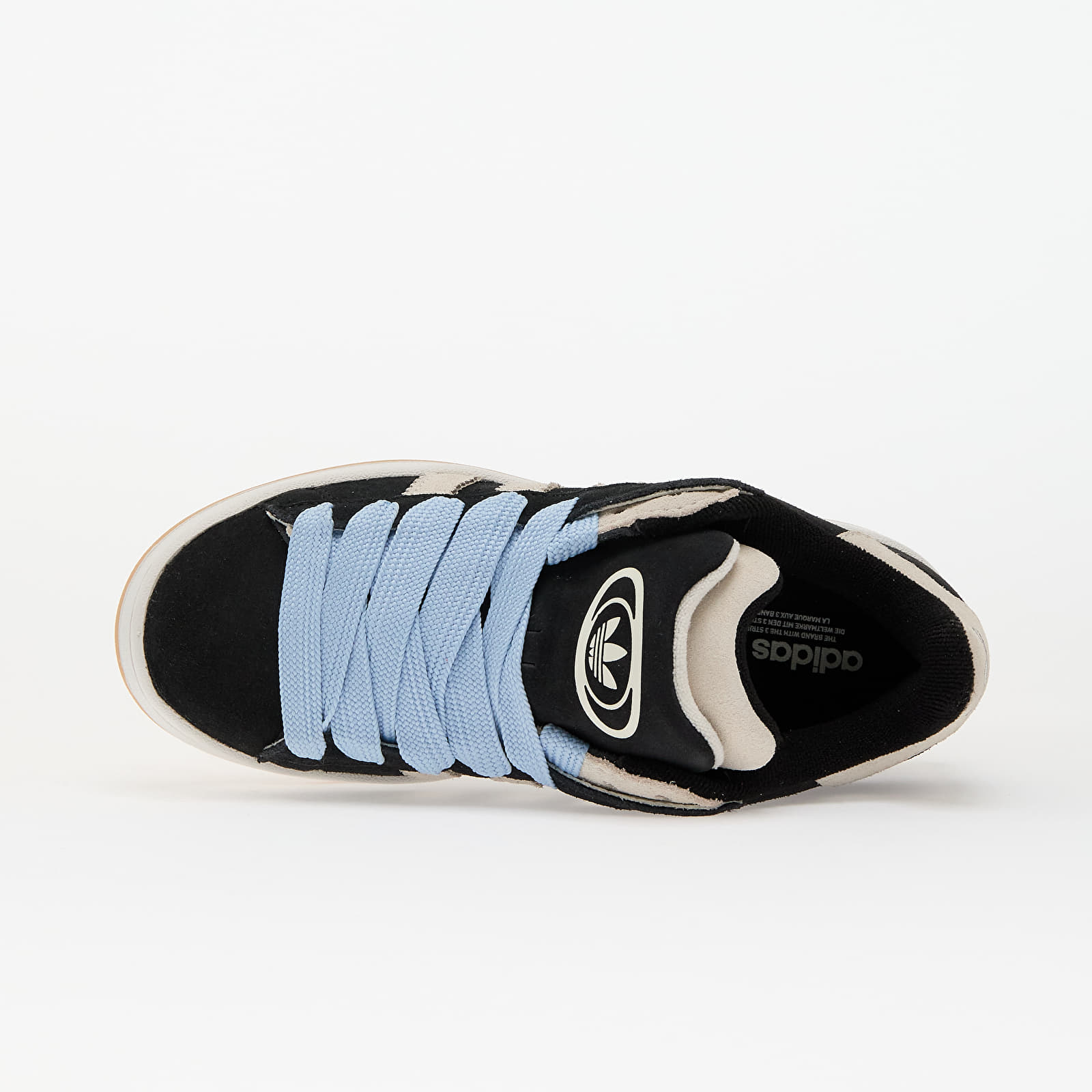 Zapatillas mujer adidas Campus 00s Double W Core Black/ Off White/ Gum