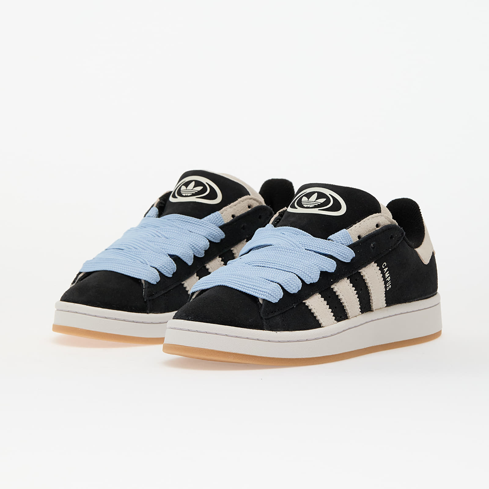 Zapatillas mujer adidas Campus 00s Double W Core Black/ Off White/ Gum