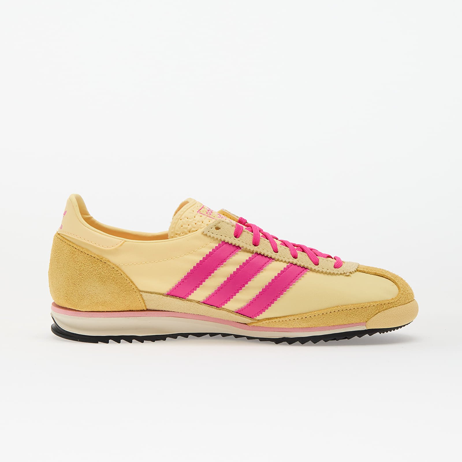 Women's shoes adidas SL 72 OG W Almost Yellow/ Core Black/ Shock Pink