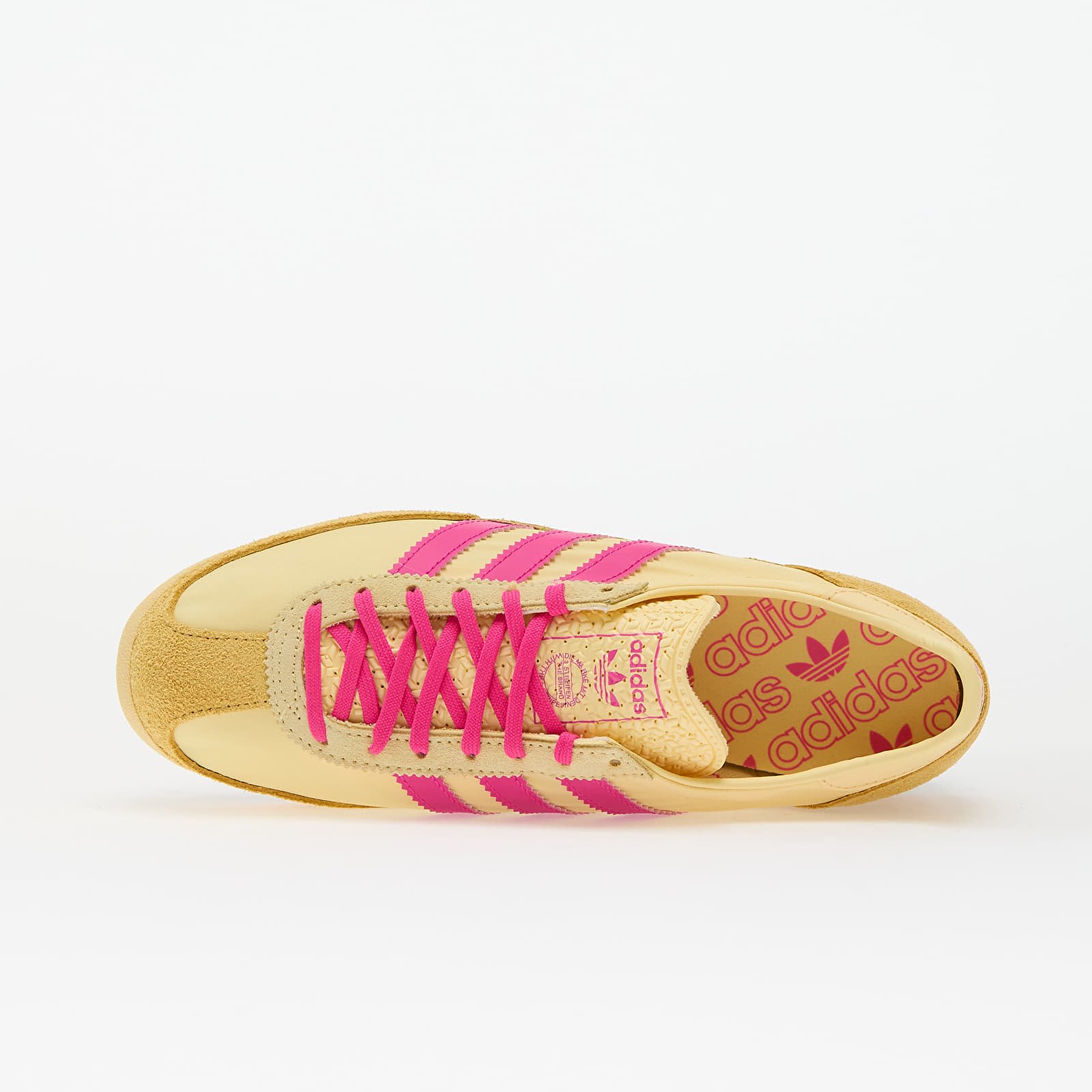 Women's shoes adidas SL 72 OG W Almost Yellow/ Core Black/ Shock Pink