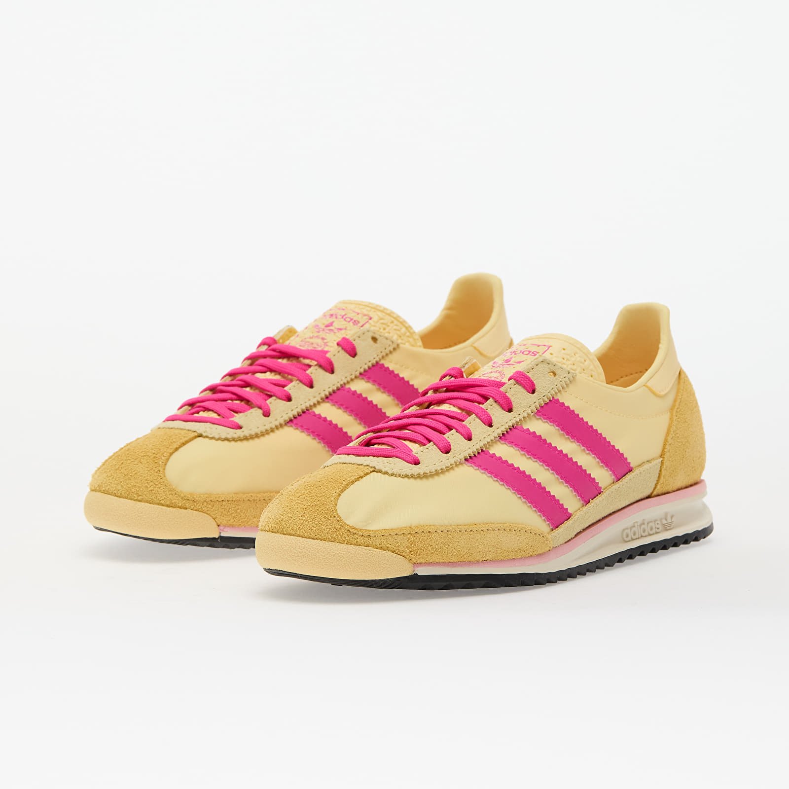 Women's shoes adidas SL 72 OG W Almost Yellow/ Core Black/ Shock Pink