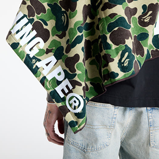 A BATHING APE Abc Camo Beach Towel Green | Footshop