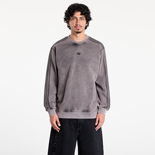 adidas Premium Essentials Retro Washed Crew Black