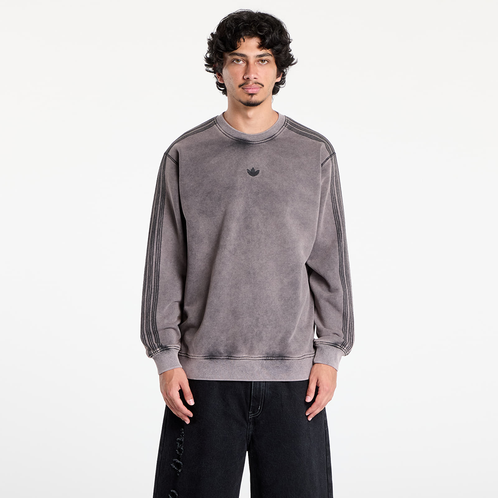 Hoodies and sweatshirts  adidas Premium Essentials Retro Washed Crew Black