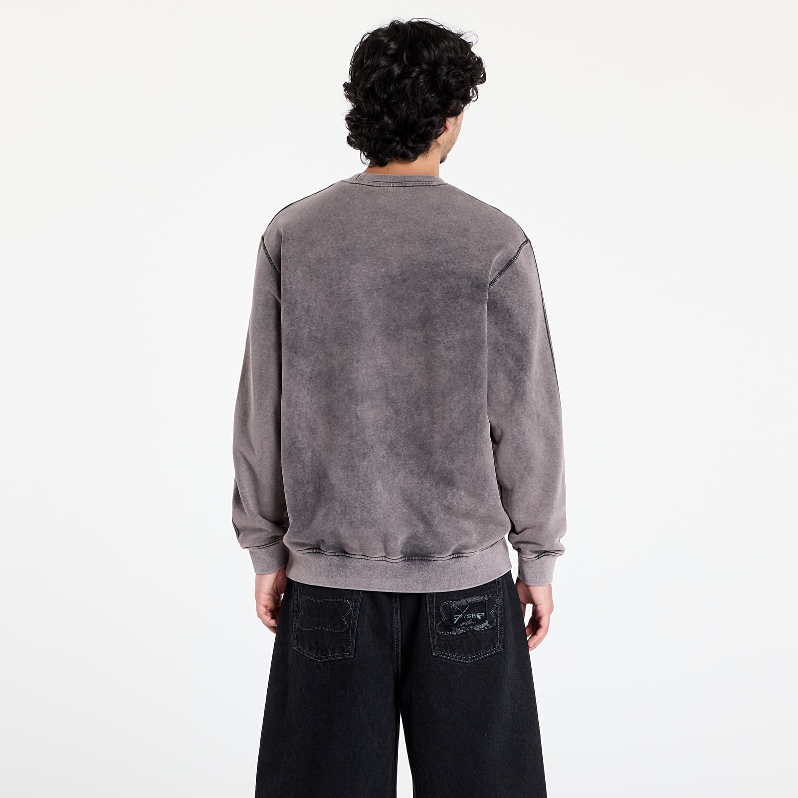 Hoodies and sweatshirts  adidas Premium Essentials Retro Washed Crew Black