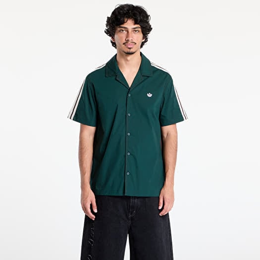 adidas x Clot Bowling Shirt by Edison Chen Dark Brown