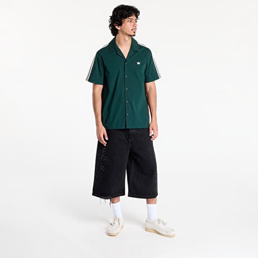adidas×CLOT ボウリングシャツ EDISON CHEN adidas Clot Bowling Shirt by Edison Chen - Brown | Free