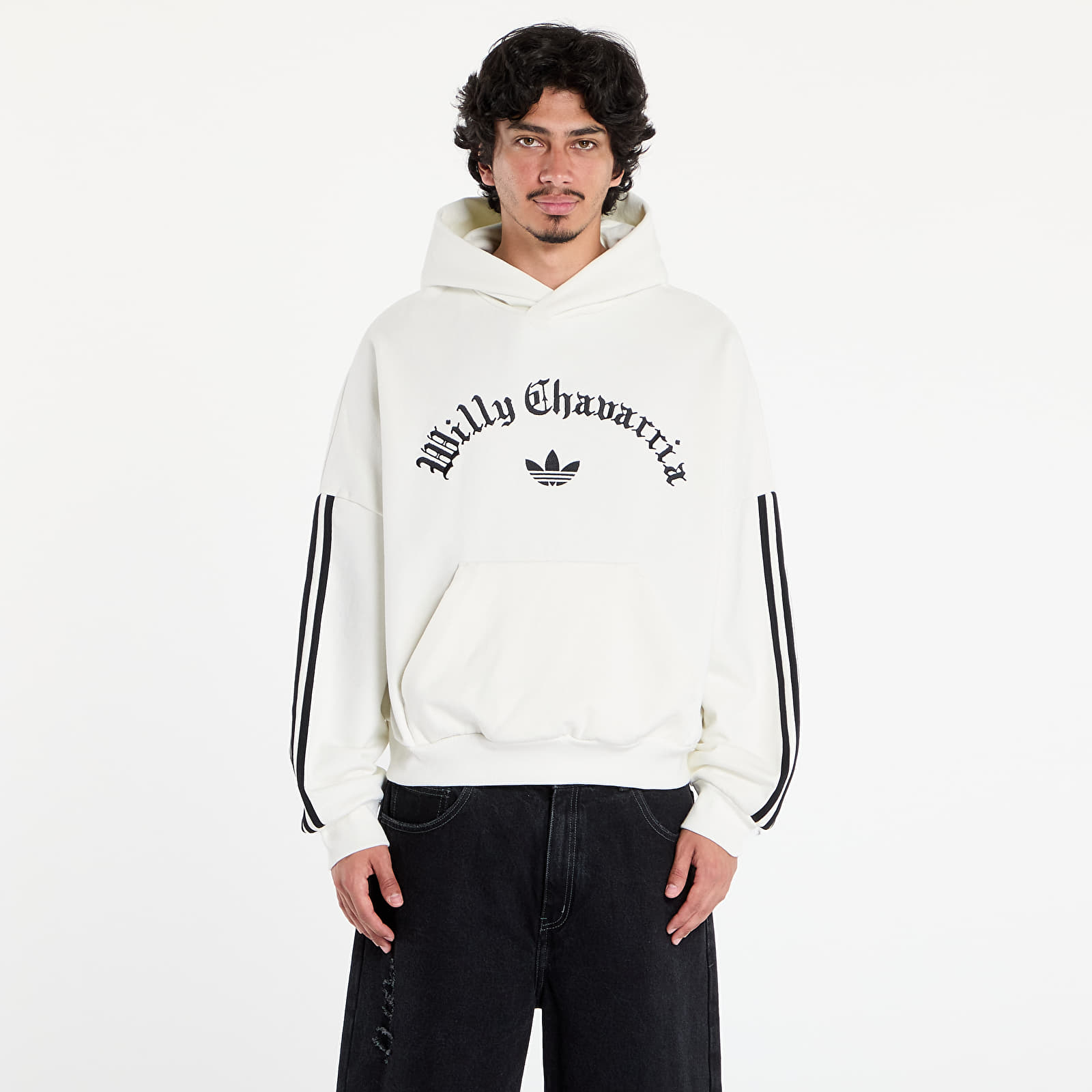 Hættetrøjer og sweatshirts adidas x Willy Chavarria Trefoil Hoodie White/ Off White