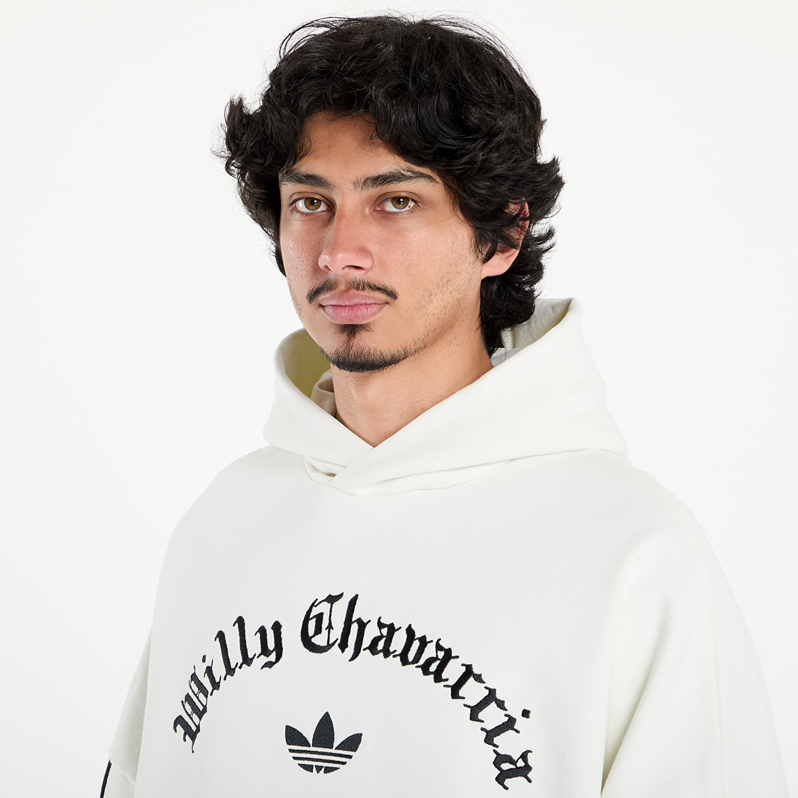 Hættetrøjer og sweatshirts adidas x Willy Chavarria Trefoil Hoodie White/ Off White