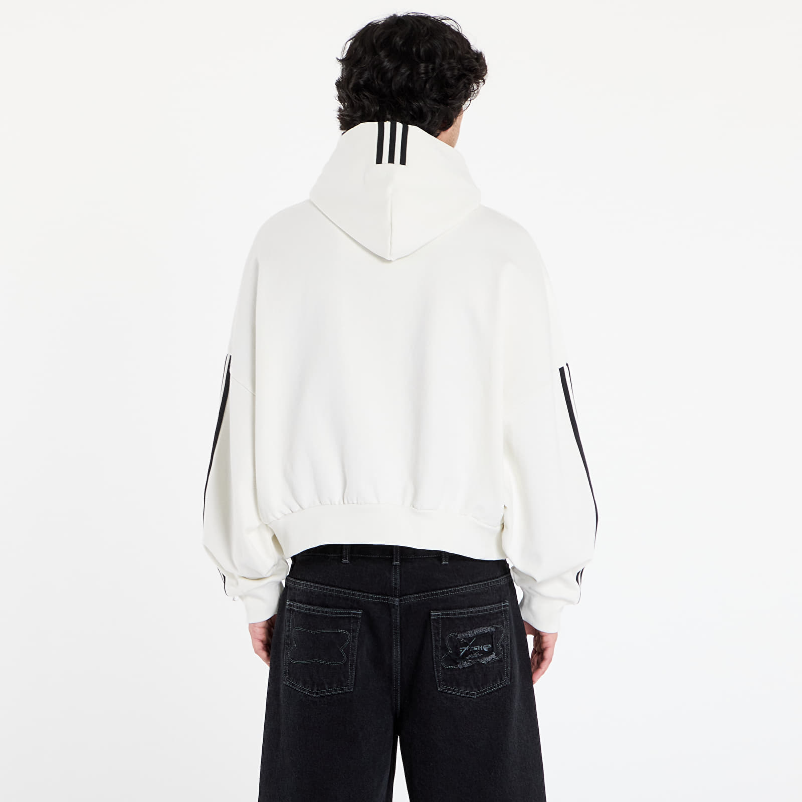 Hættetrøjer og sweatshirts adidas x Willy Chavarria Trefoil Hoodie White/ Off White