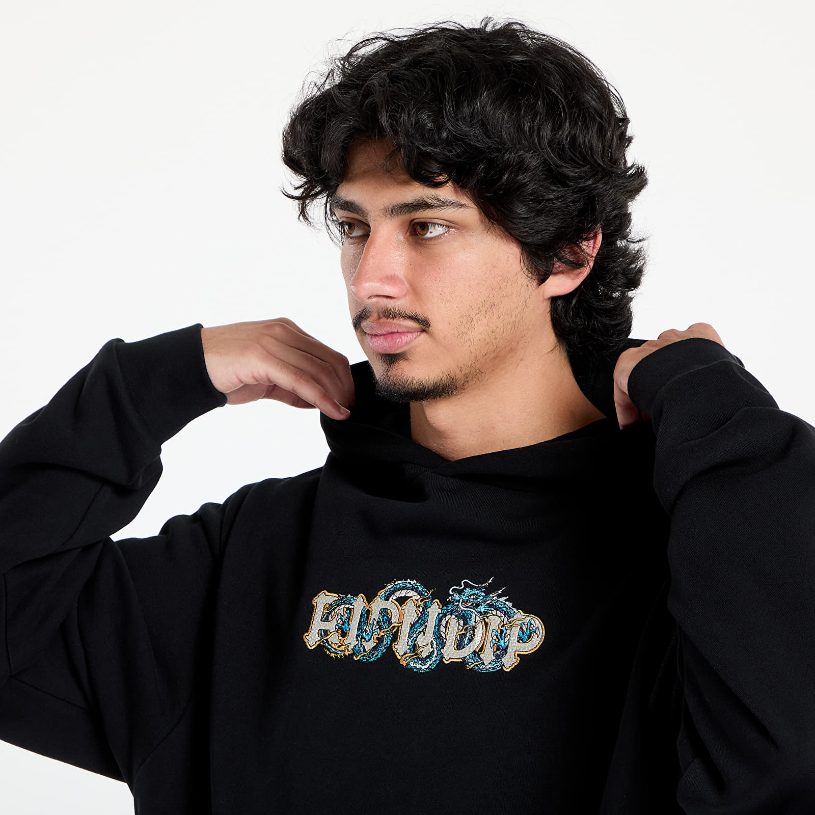 Hoodies and sweatshirts  RIPNDIP Shen Nerm Hoodie Black Vintage Wash