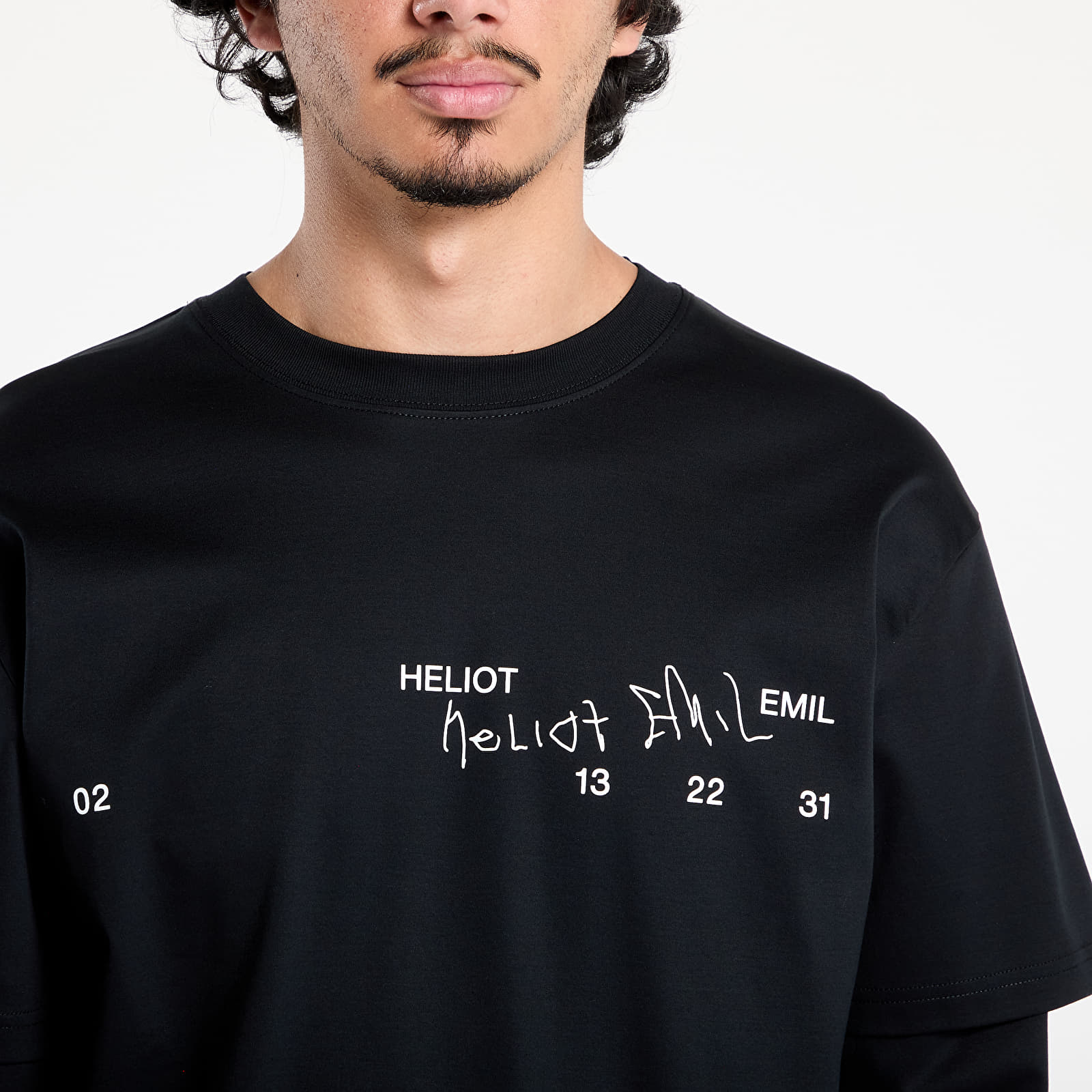 Camisetas HELIOT EMIL Fulgens Longsleeve Black