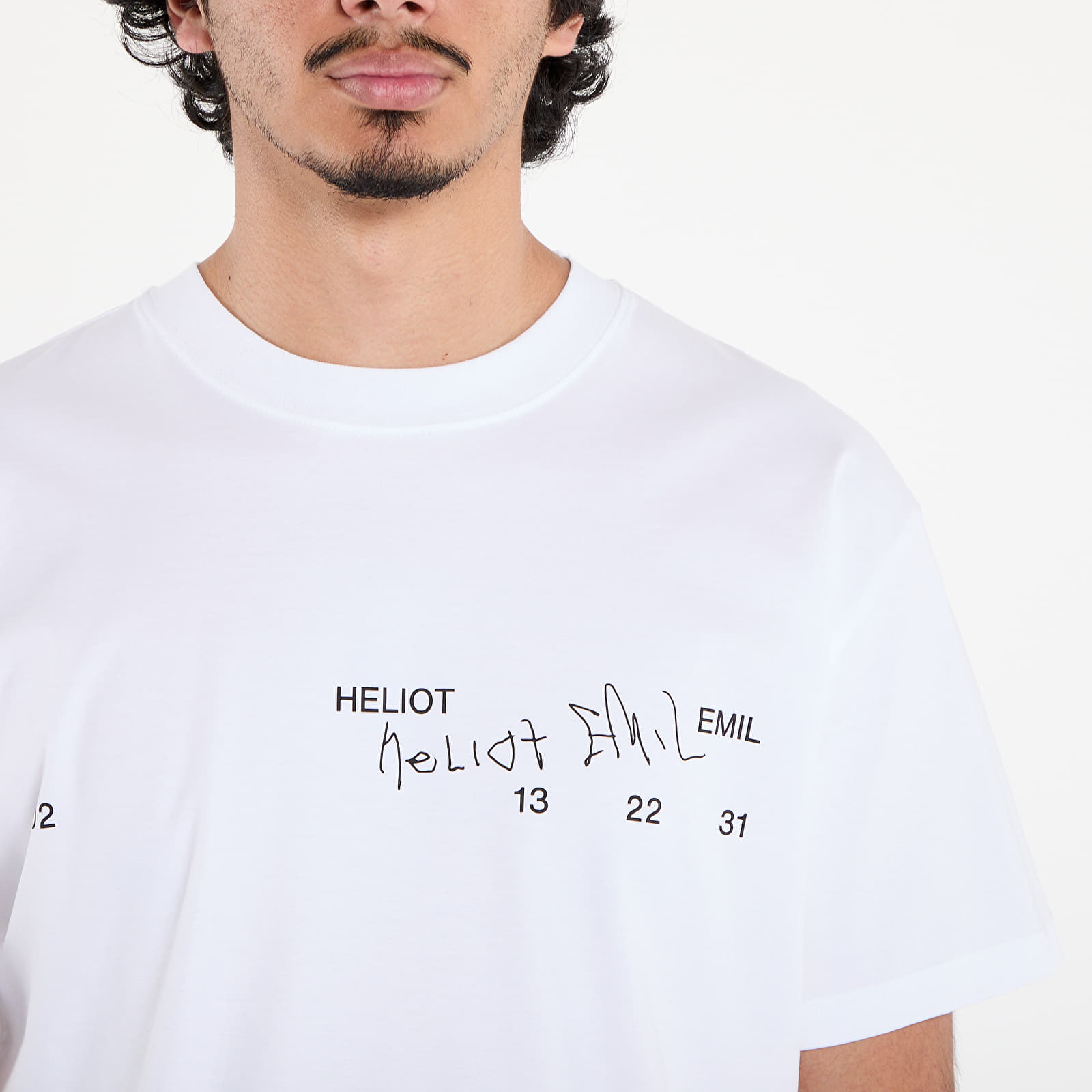 Camisetas HELIOT EMIL Fulgens T-Shirt White