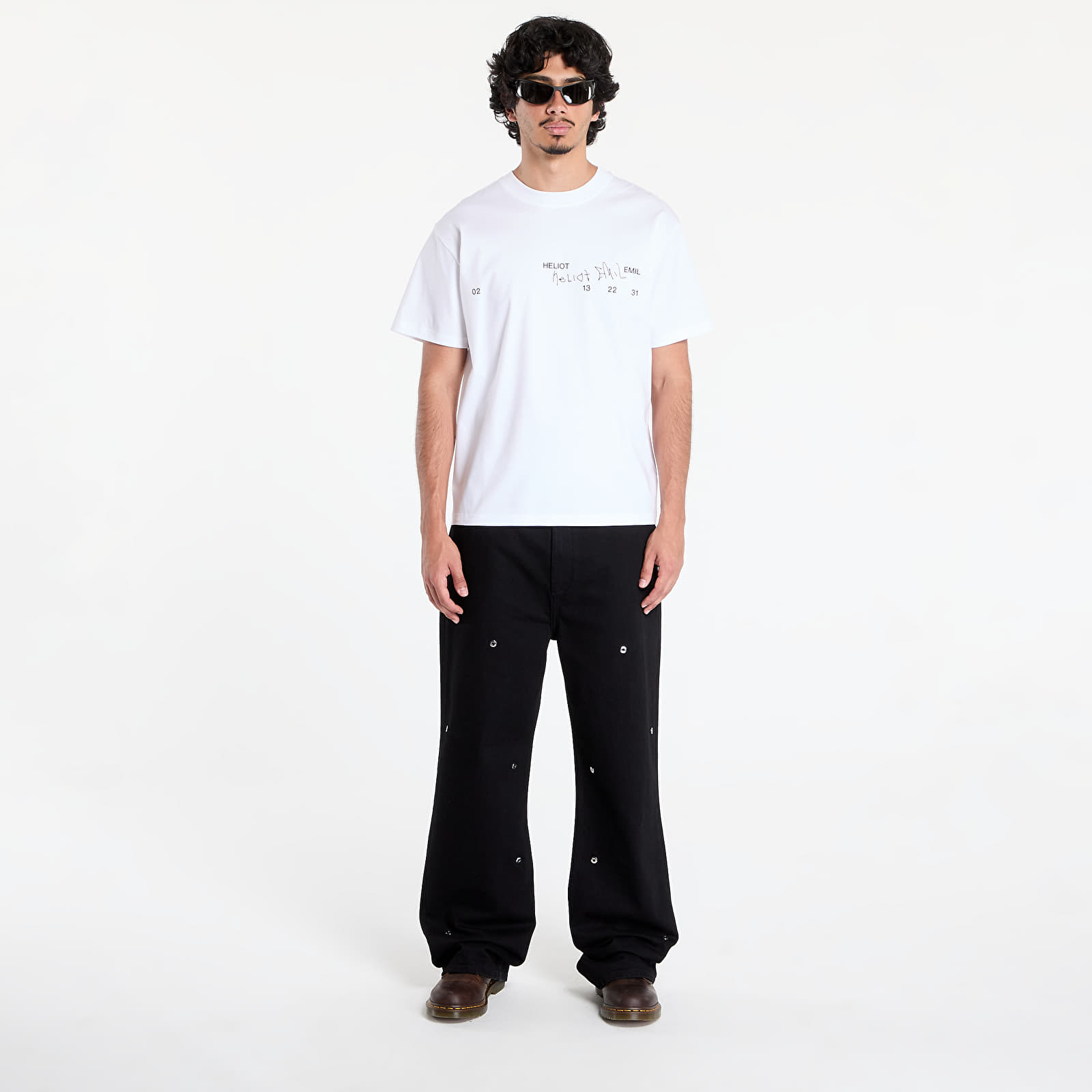Jeans HELIOT EMIL Lux Denim Trousers Black
