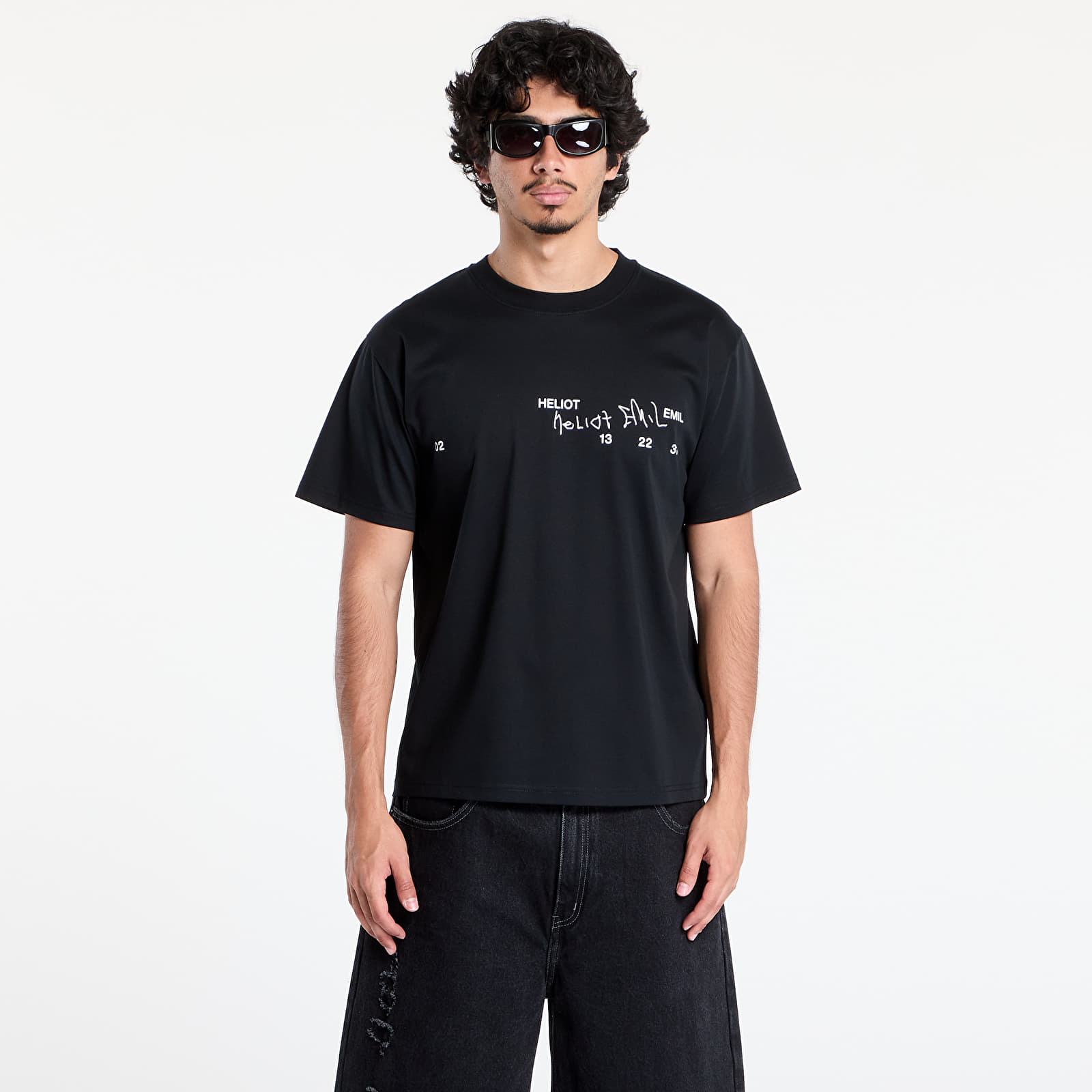 Camisetas HELIOT EMIL Fulgens T-Shirt Black