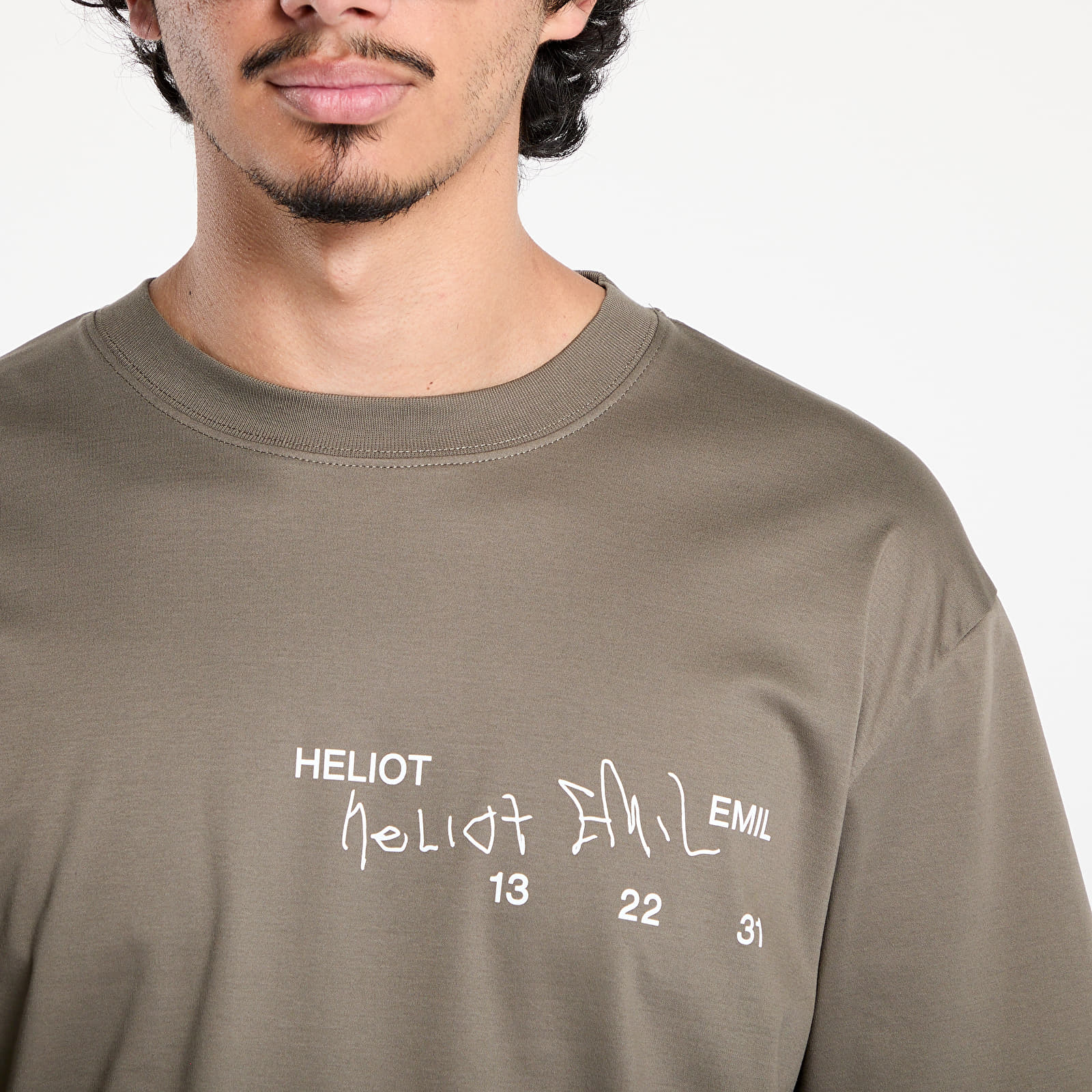 Camisetas HELIOT EMIL Fulgens Longsleeve Dark Stone