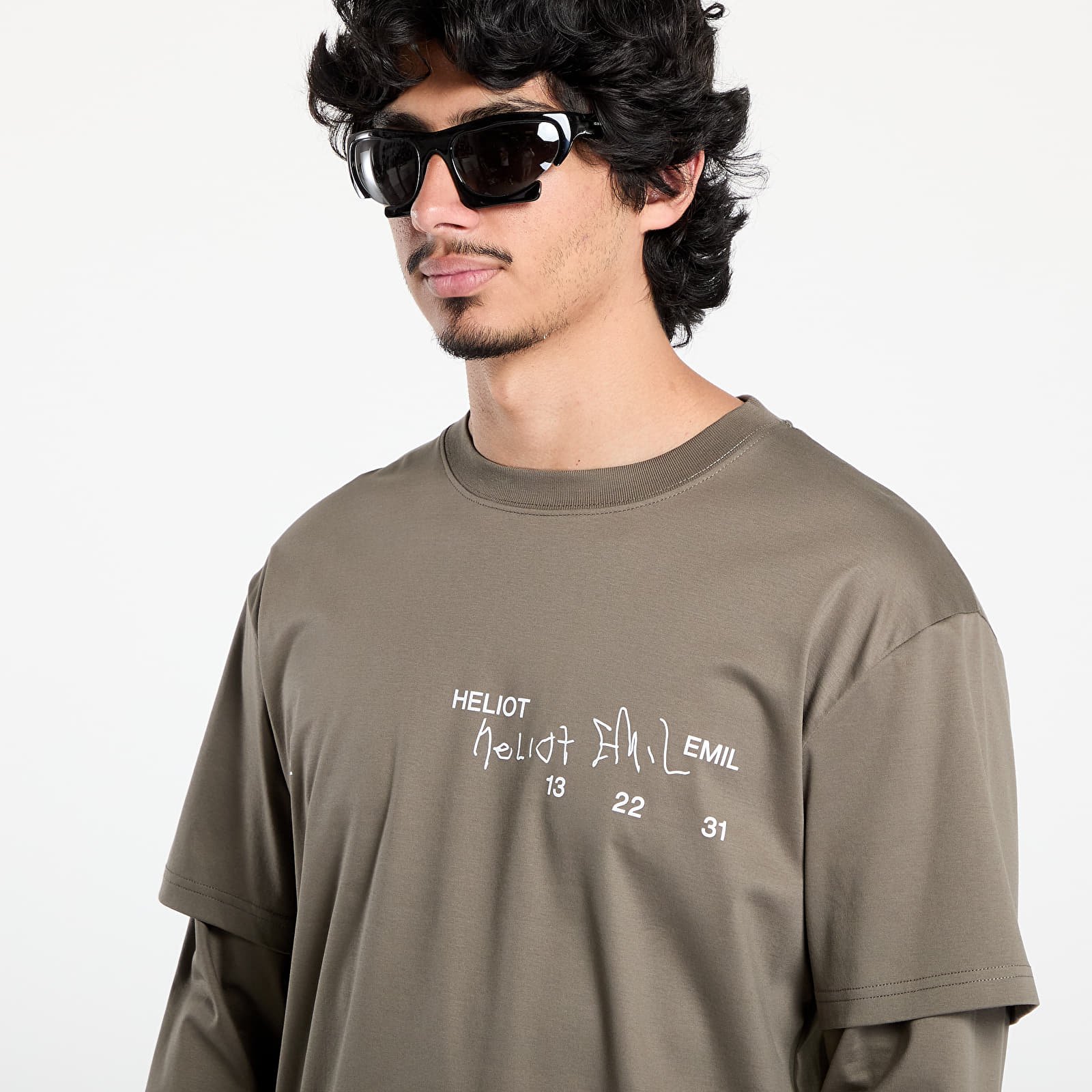 Camisetas HELIOT EMIL Fulgens Longsleeve Dark Stone