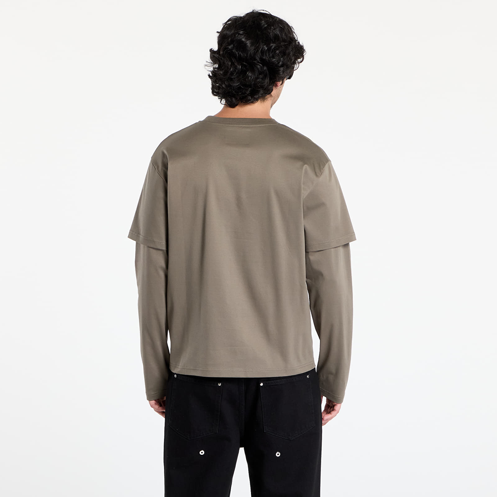 Camisetas HELIOT EMIL Fulgens Longsleeve Dark Stone