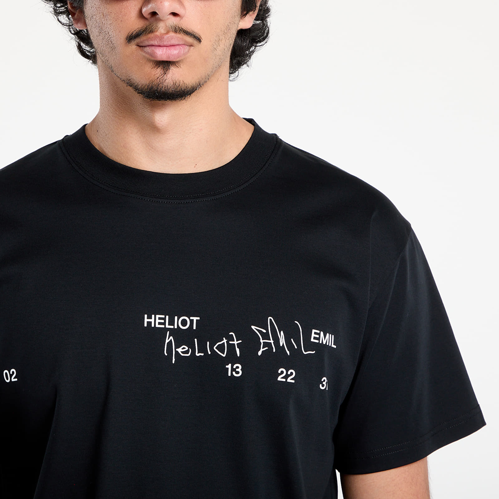 Camisetas HELIOT EMIL Fulgens T-Shirt Black