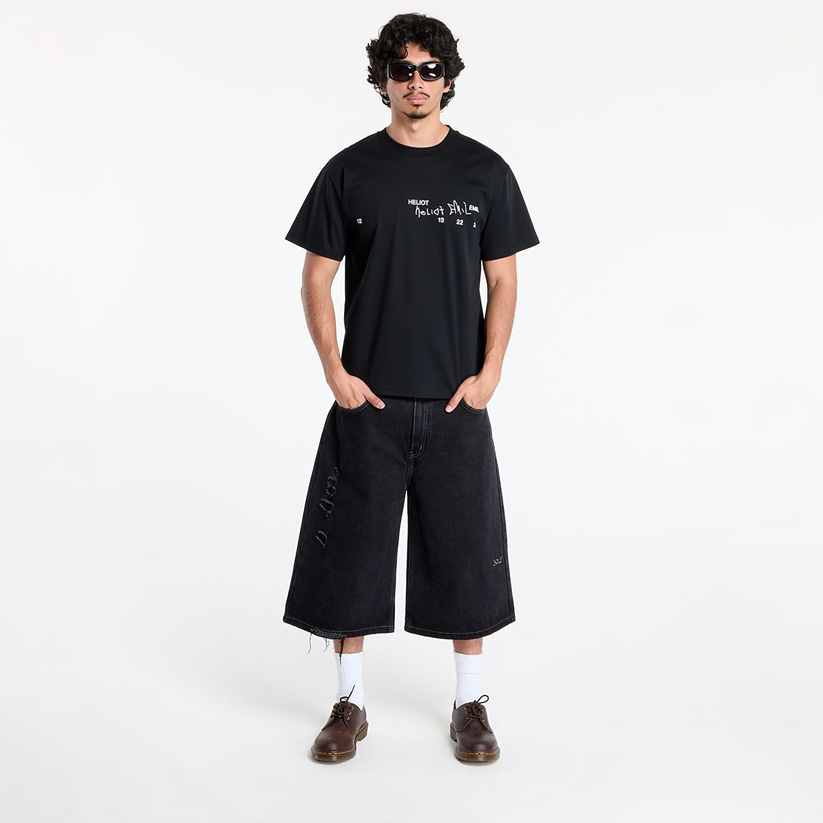 Camisetas HELIOT EMIL Fulgens T-Shirt Black