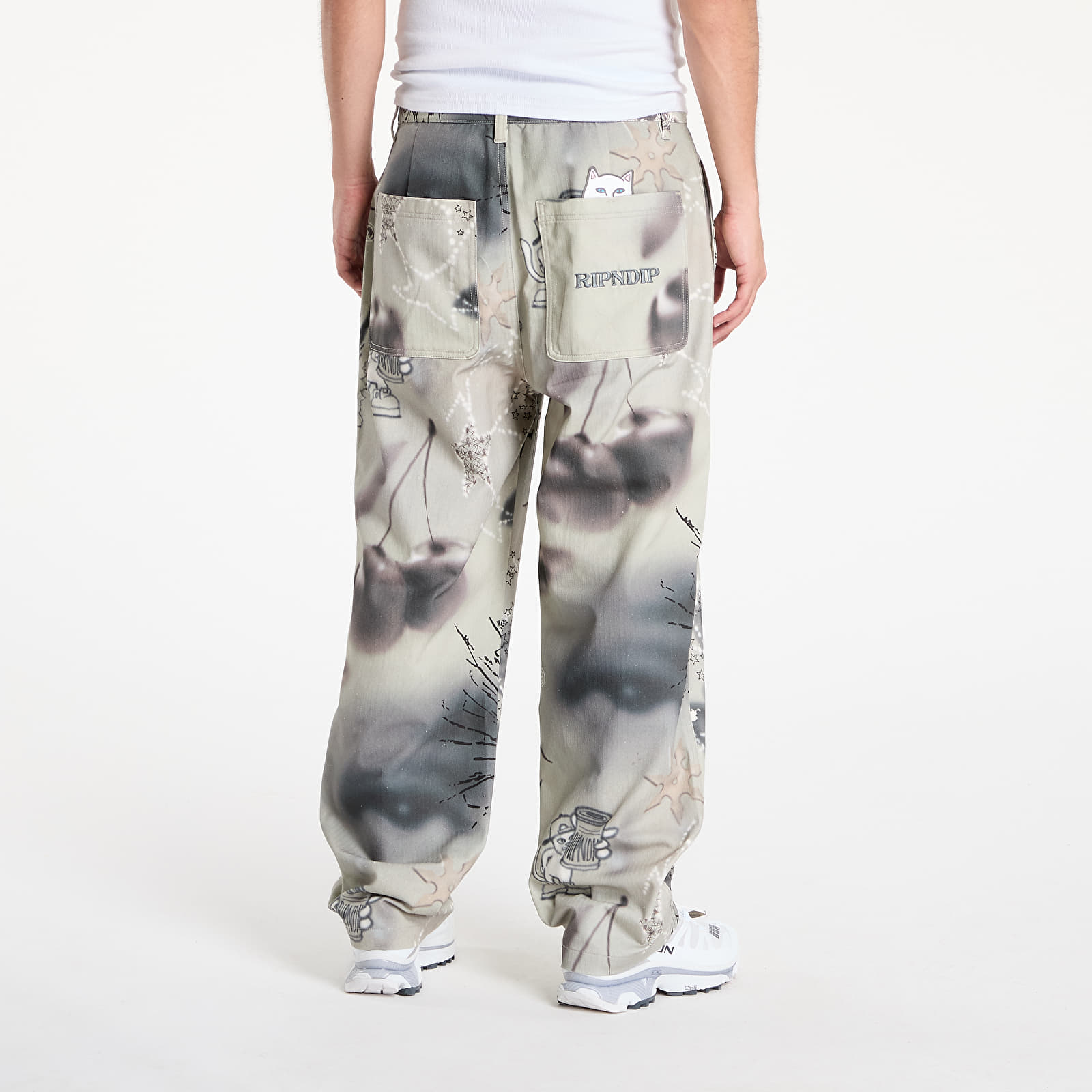 Pantalones RIPNDIP Stargazing Carpenter Wide Leg Pants Multicolor