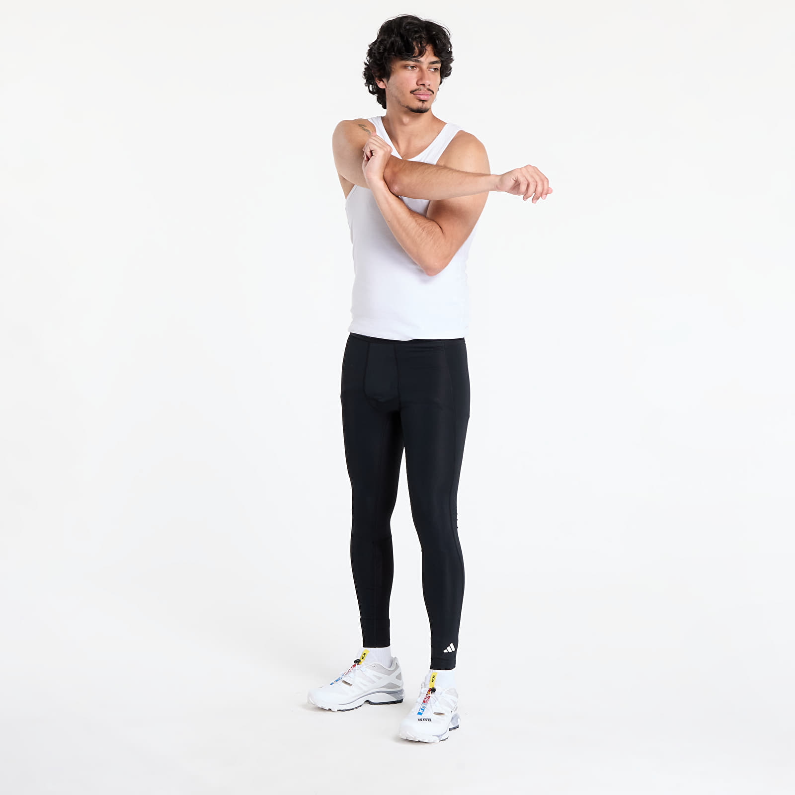 Leggins para hombre adidas TECHFIT Compression Training Long Tights Black