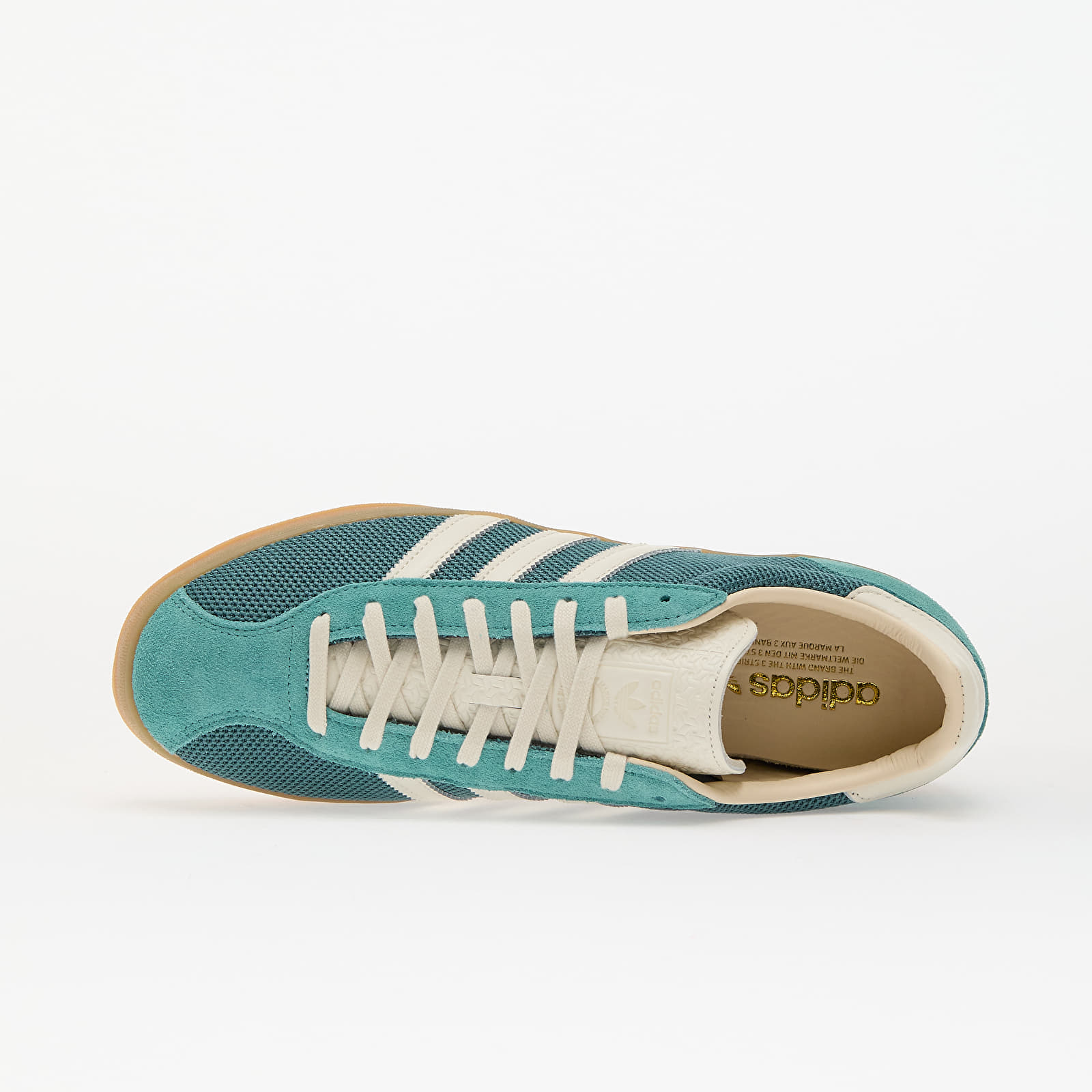 Men's shoes adidas Gazelle Indoor Pro Preloved Teal/ Off White/ Warm Sandstone