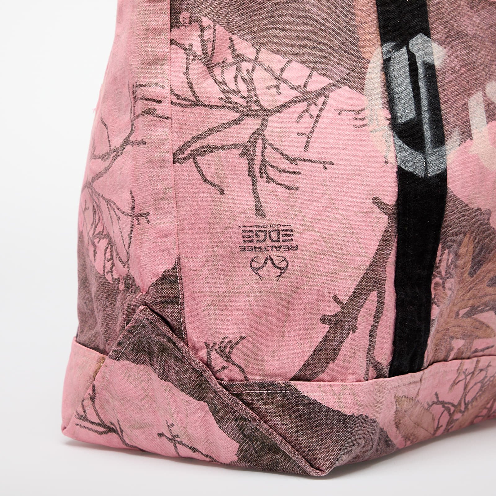 Malas de tiracolo PLEASURES Realtree Canvas Tote Pink Edge
