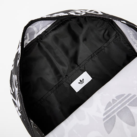 adidas backpack graphic 1 adidas Graphic Classic Backpack Black/ White
