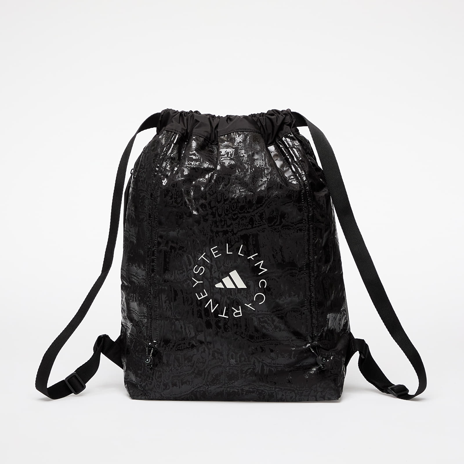 Gymsacks adidas By Stella McCartney Gymsack Croc AOP Shine Black/ Almond Milk-smc