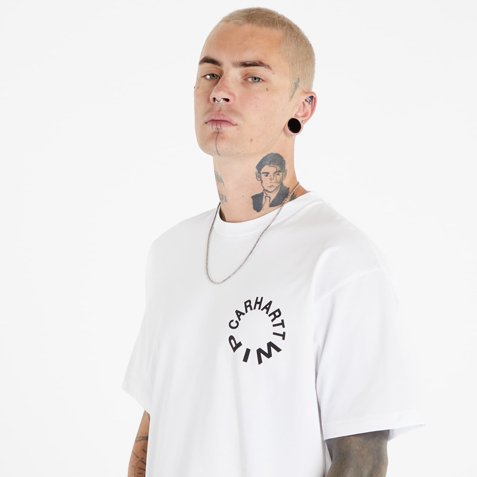 Тениски Carhartt WIP S/S Work Varsity T-Shirt White/ Black