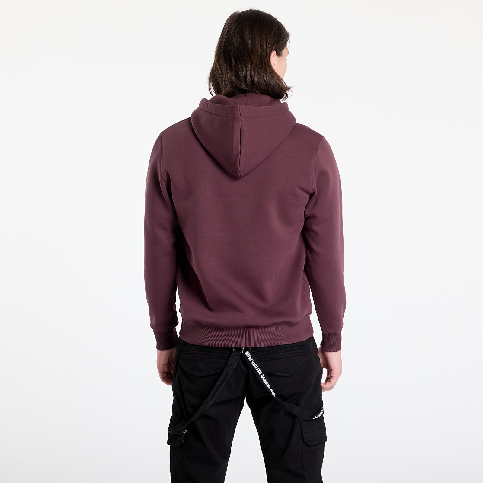 Sweatjacken und Sweatshirts Alpha Industries Basic Hoody Dark Wine