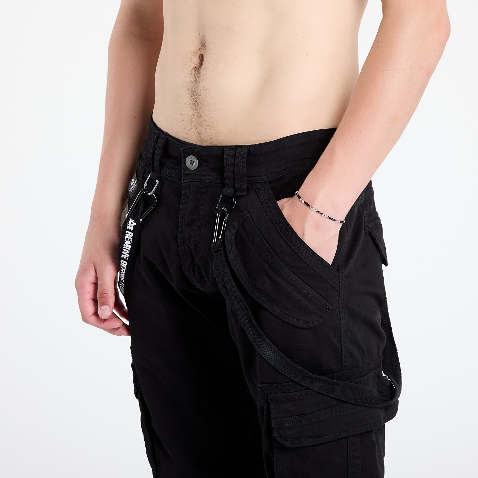 Men's trousers Alpha Industries Utility Pant Black