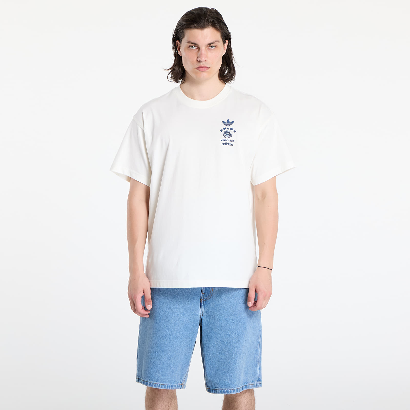 Magliette da uomo adidas Japan Florals T Off White
