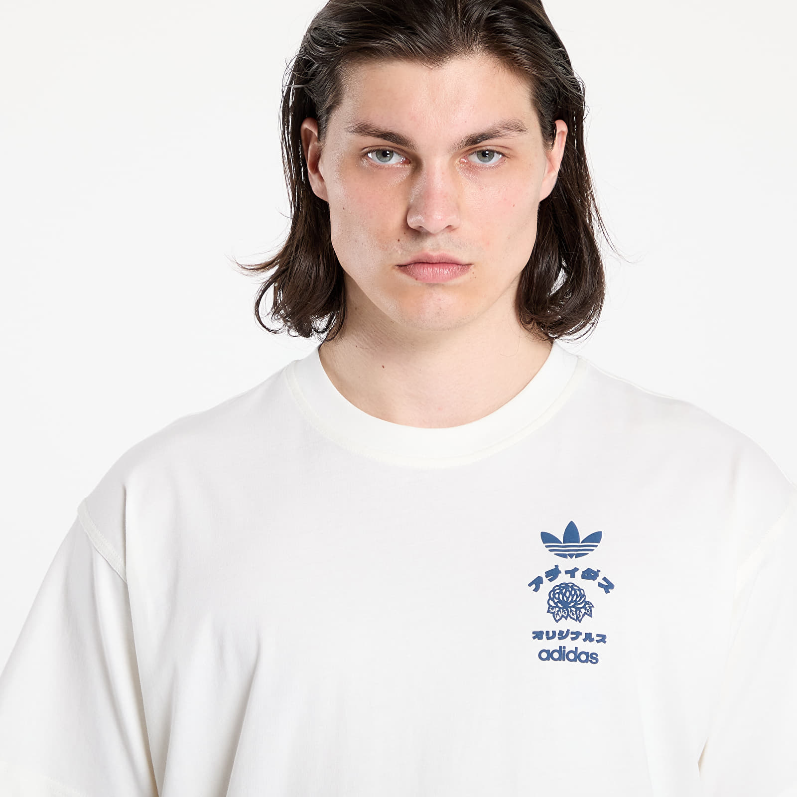 Magliette da uomo adidas Japan Florals T Off White