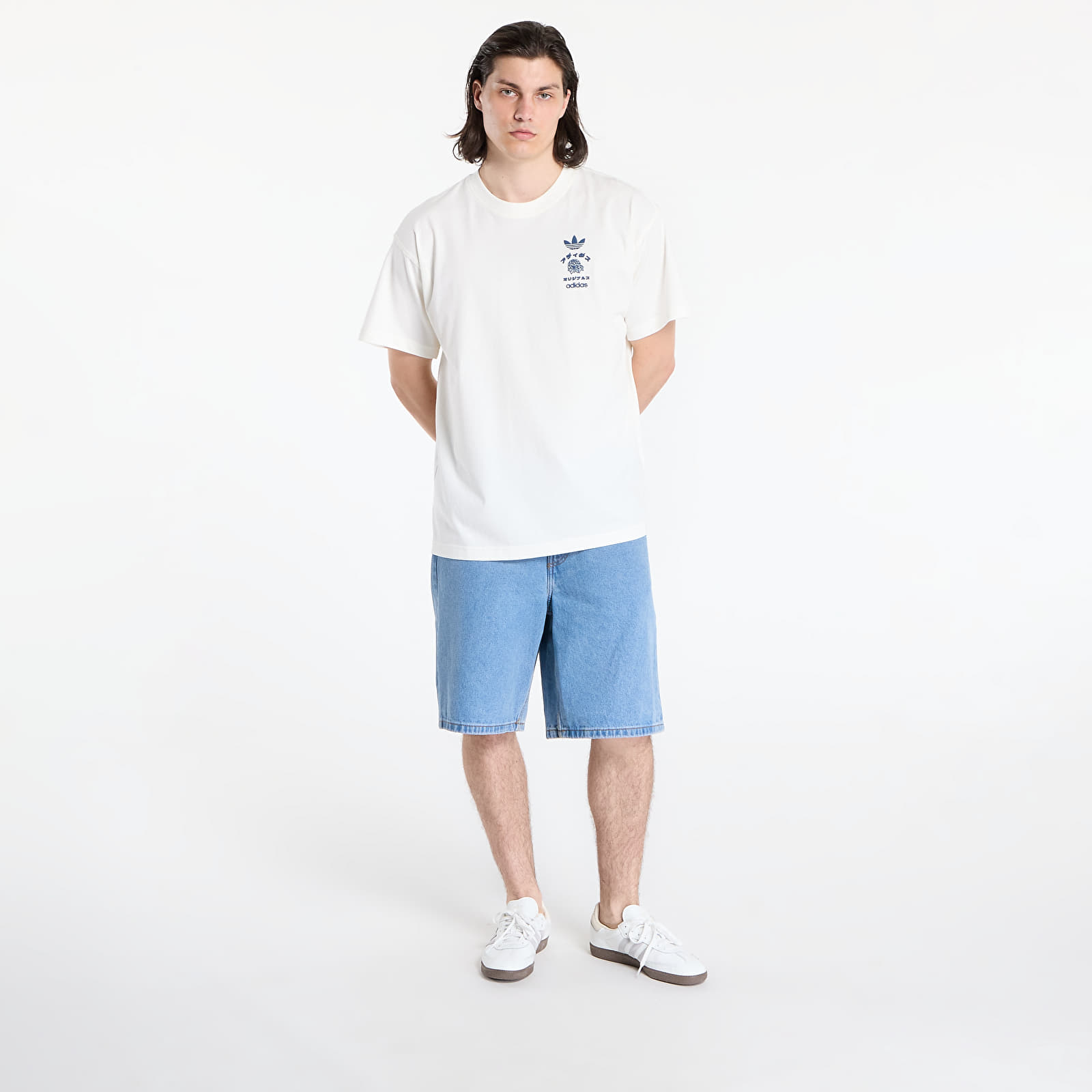Magliette da uomo adidas Japan Florals T Off White