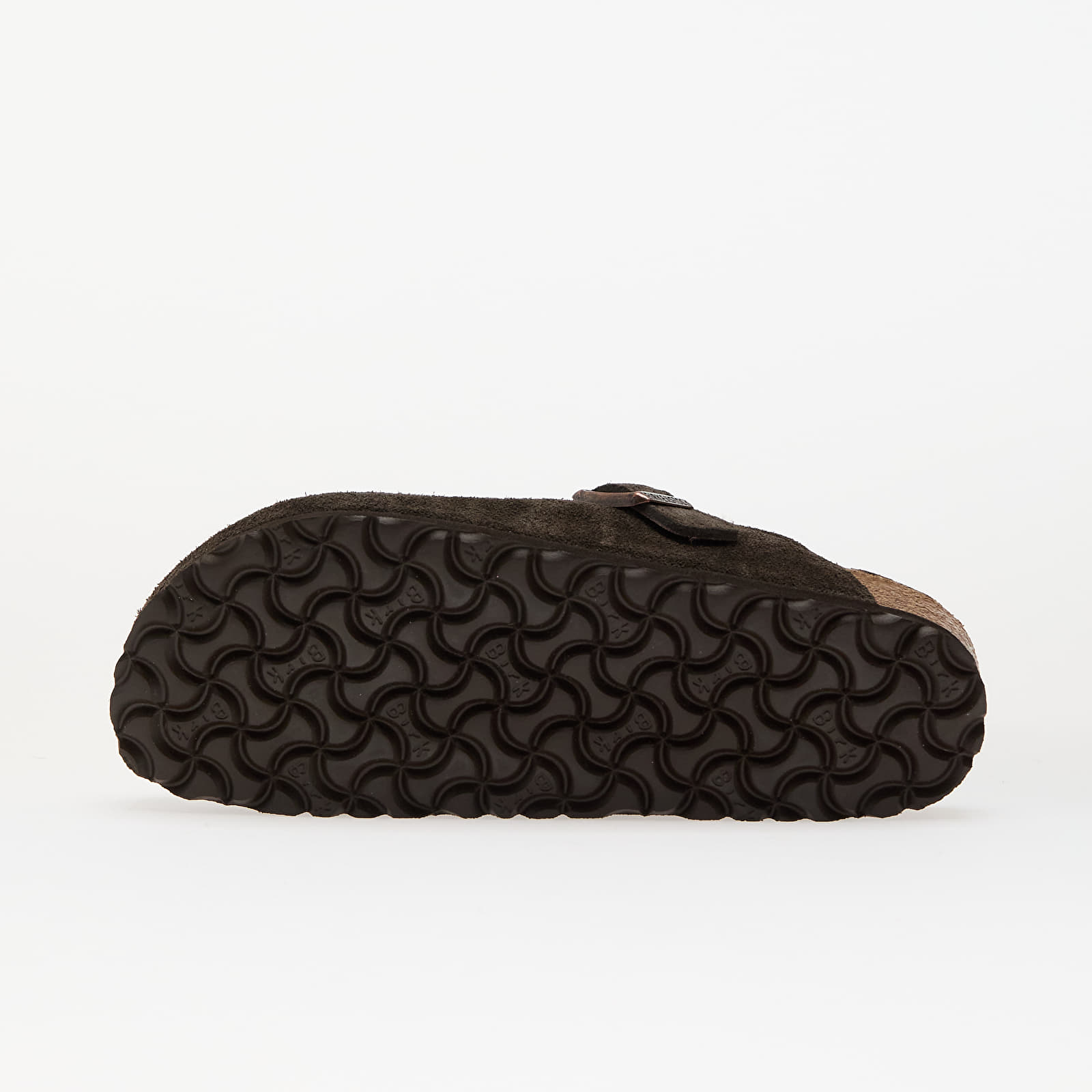 Sieviešu apavi Birkenstock Boston Shearling Suede Leather/ Fur Mocca