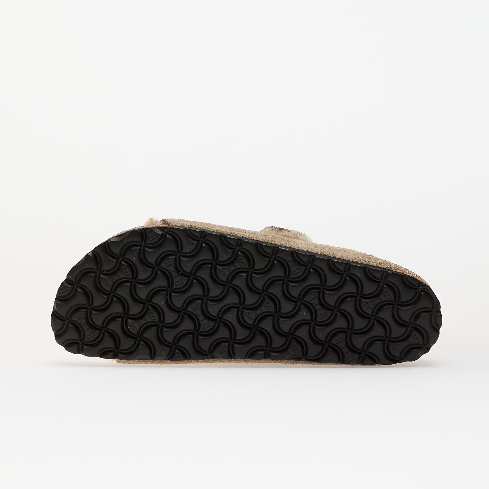 Sieviešu apavi Birkenstock Arizona Shearling Suede Leather/ Fur Taupe