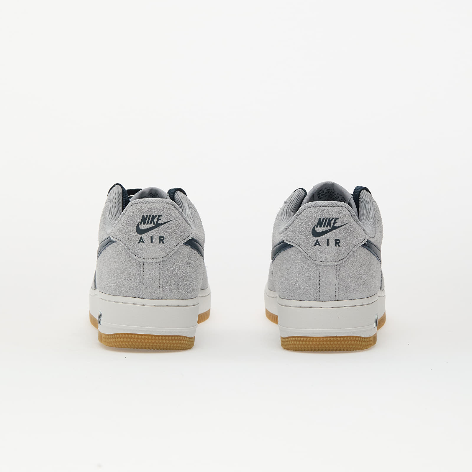 Zapatillas Hombre Nike Air Force 1 '07 Lv8 Lt Smoke Grey/ Armory Navy-Gum Lt Brown-Summit White