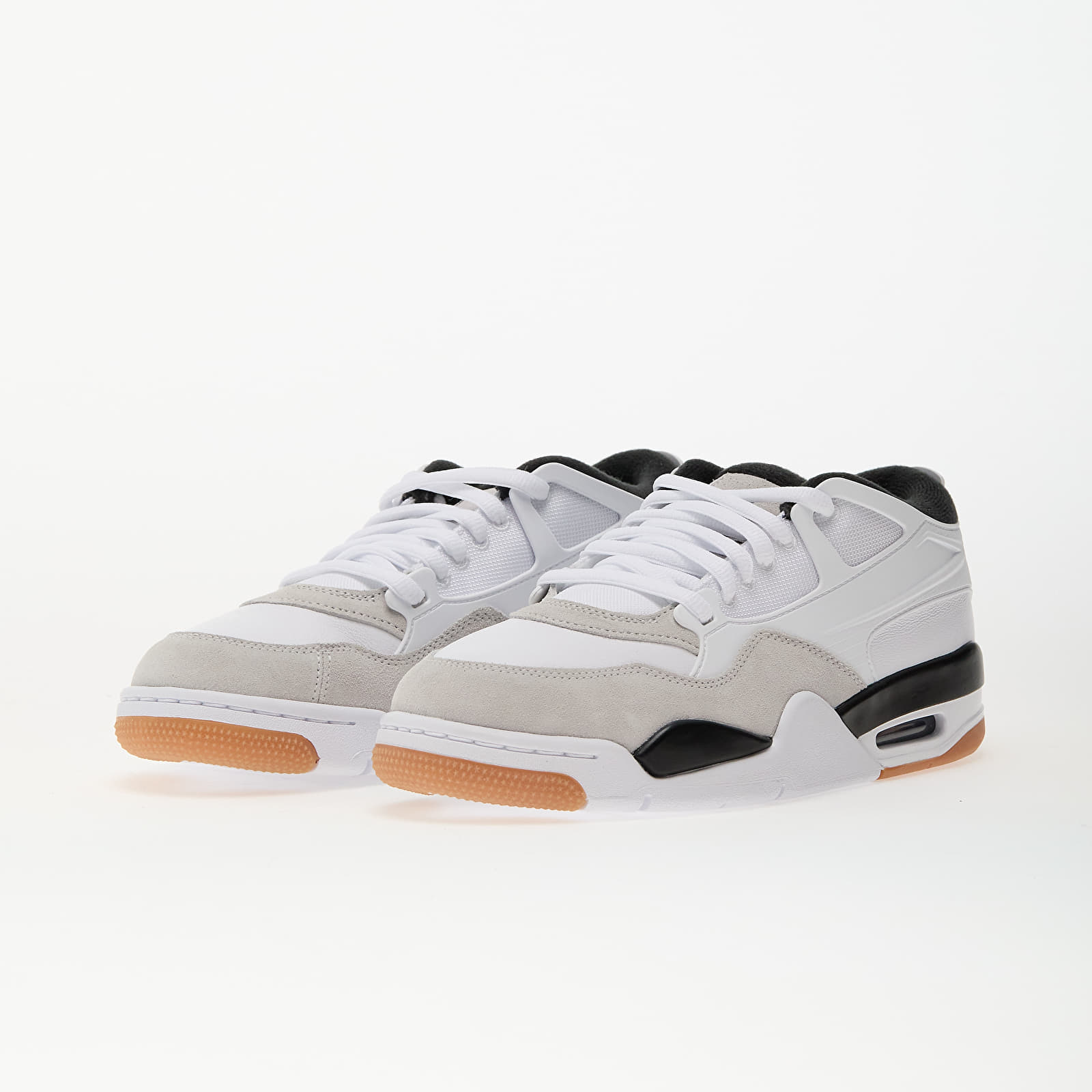 Men's shoes Air Jordan 4 Rm White/ Black-Neutral Grey-Gum Med Brown
