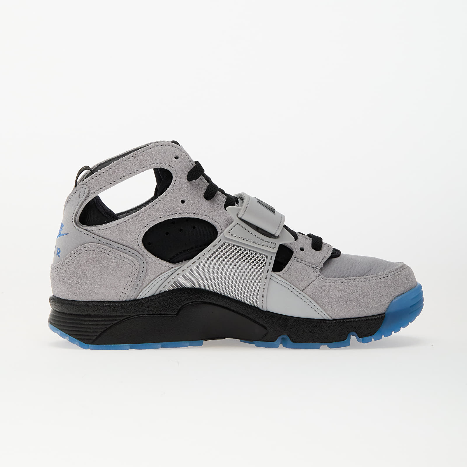 Men's shoes Nike Air Trainer Huarache Wolf Grey/ Star Blue-Black-Mtlc Silver