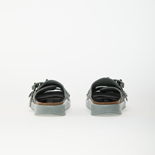 NWT, Deadstock Birkenstock Pure Sage Shinjuku Sandals Size EU 43/ US Men 10-10.5 Shinjuku 2 Strap Leather-Textile in Color Pure Sage  main image 4