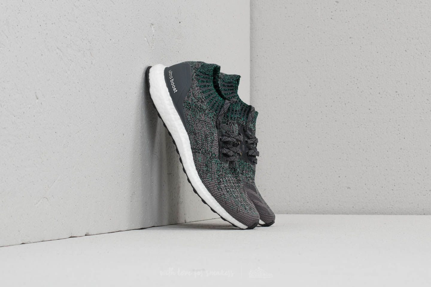 Men s shoes adidas Ultraboost Uncaged Grey Two Grey Five Hi Res Green Footshop