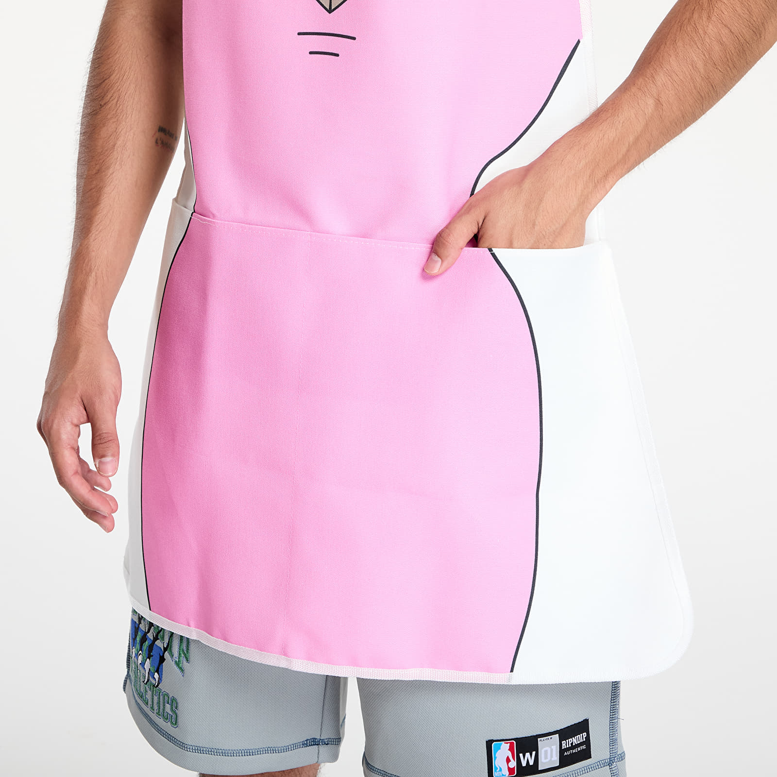 Otros accesorios RIPNDIP Guzungas Apron White